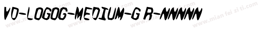 VD-logoG-Medium-g r字体转换